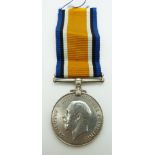 British Army WWI War Medal named to 129561 Cpl CCE Robinson Machine Gun Corps