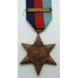 Replica Royal Air Force WWII 1939/45 Star with replica clasp for Battle of Britain