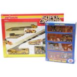 Two model construction sets Majorette Super Construction and Star Toy friction powered