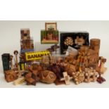 Approximately 50 wooden puzzles