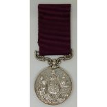 British Army Long Service and Good Conduct Medal named to 1818 Colour Sgt J Guise Oxfordshire