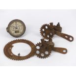 The Boniksen Time and Speed Meter by Rotherhams of Coventry, 0-50 mph to suit vintage motorcycle,