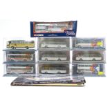 Ten Corgi The Original Omnibus Company (OOC) limited edition diecast model buses and coaches