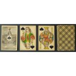 Playing Cards. Belgium. Van Genechten, Turnhout (?). Standard double ended courts. Each ace has