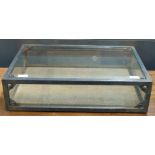 Industrial/shopfitting/haberdasery glazed counter top Superdry display cabinet. W60 x D40 x H15cm