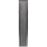 Metal gun safe/ cabinet, 134 x 22 x 21cm