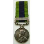 British Army India General Service Medal 1909 with clasp for Mohmand 1933, Pte Bhishti Mohd Fazal,