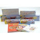 Six Corgi Classics Chipperfields Circus diecast model vehicles and vehicle sets comprising
