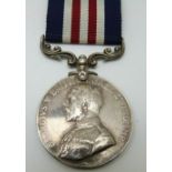 British Army WWI Military Medal named to 14162 Pte G Hartley, 10th Battalion Loyal North