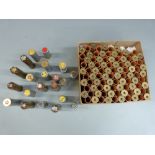 Ninety-six Eley Kynoch 20 bore new primed empty shotgun cartridges together with 21 brass and