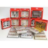 Twenty-three Britains and Britains Woodland Scenics 1:32 scale model farm animal and figure sets,