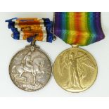 Royal Navy WWI medals comprising War Medal and Victory Medal named to R 596 M Ayers RNVR