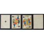 Kessman Servaes, Brussels, Belgium playing cards. Belgium pattern. Double ended courts, square