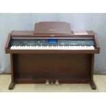 Technics SX-PR602 electric organ with LCD display, with stool W138cm