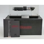 Master Replicas Star Wars Revenge of the Sith Darth Vader Lightsaber SW-142 on display stand in