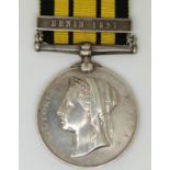 Royal Navy East and West Africa Medal with clasp for Benin 1897 named to J.Ryan HMS Philomel