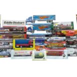 Nineteen Oxford Haulage, XS Toys, Atlas Editions and similar diecast model lorries including Scania,