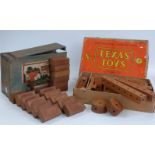 Two sets of building blocks/ construction sets Texas Toys and Building Bricks, both in original