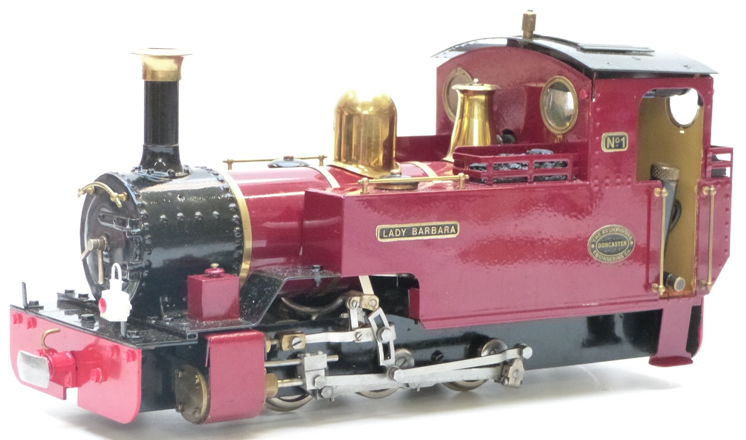 Roundhouse Lady Anne 32mm gauge 0-6-0 live steam garden railway locomotive and tender 'Lady Barbara' - Image 2 of 8