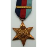 Replica Royal Air Force WWII 1939/1914 Star with clasp for Battle of Britain