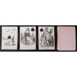 Joseph Reynolds & Sons, London playing cards. Comic Fortune Telling Cards. Non-standard cards.