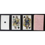 Joseph Glanz, Vienna, Austria patience playing cards. Double ended non standard Baroque courts,