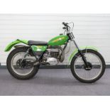 Circa 1975 250cc Ossa trials motorcycle