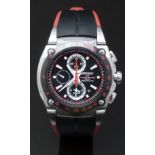 Seiko Sportura F1 Honda Racing Team gentleman's chronograph wristwatch ref. 7T62-0GR0 with alarm,