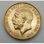 1911 gold full sovereign