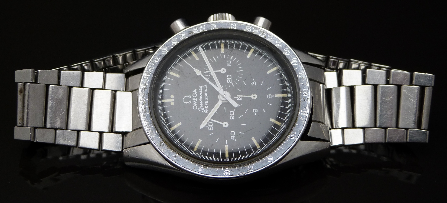 Omega Speedmaster gentleman's chronograph wristwatch ref. 2998-61 with dot over 90 (DO90) tachymetre - Image 2 of 10