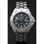 Breitling Colt quartz gentleman's wristwatch ref. A57035 with date aperture, luminous steel hands