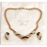 Christian Dior necklace and matching earrings