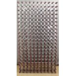 Large wine rack, W98 x D23 x H191cm