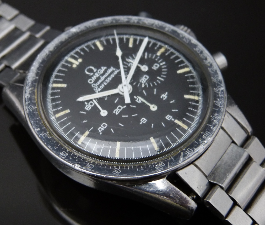 Omega Speedmaster gentleman's chronograph wristwatch ref. 2998-61 with dot over 90 (DO90) tachymetre - Image 6 of 10