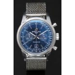 Breitling Transocean automatic gentleman's chronograph wristwatch ref. A41310 with date aperture,