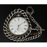 Elgin hallmarked silver open faced pocket watch with inset subsidiary seconds dial, gold hands,