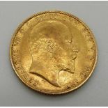 1905 gold full sovereign