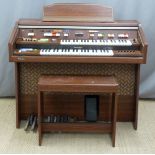 Technics SX-U40 electric organ, W177 x H101 x D60cm