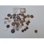 Collection of coins including some silver content
