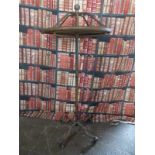 Industrial/haberdashery/shopfitting steel and weldmesh carousel display standing hanging rail,