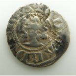 Hammered silver halfpenny, London Mint thought to be Edward II, VF