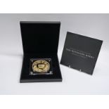 Worcestershire Medal Service issued commemorative Waterloo medal in deluxe case with booklets, 889mm