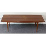Gordon Russell of Broadway coffee table, L120 x D44 x H39cm