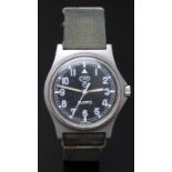 Cabot Watch Company (CWC) W10 gentleman's British Army military wristwatch with luminous hands and