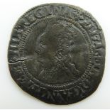 Elizabeth I groat, toned VF with small crack, no clipping