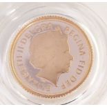 London Mint Office 'Milestones of Her Majesty's Reign' 2012 proof gold half sovereign