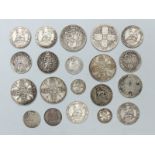 Approximately 122g of pre-1947 silver coinage