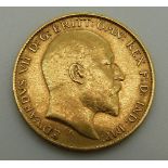 1902 gold half sovereign