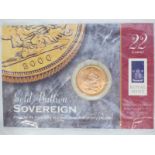 2000 gold full sovereign in Royal Mint presentation pack