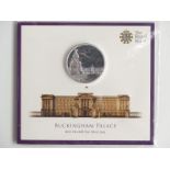 Royal Mint 2015 UK £100 fine silver brilliant uncirculated Buckingham Palace commemorative coin,